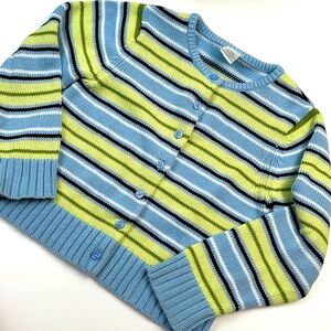 Gymboree striped cardigan sweater